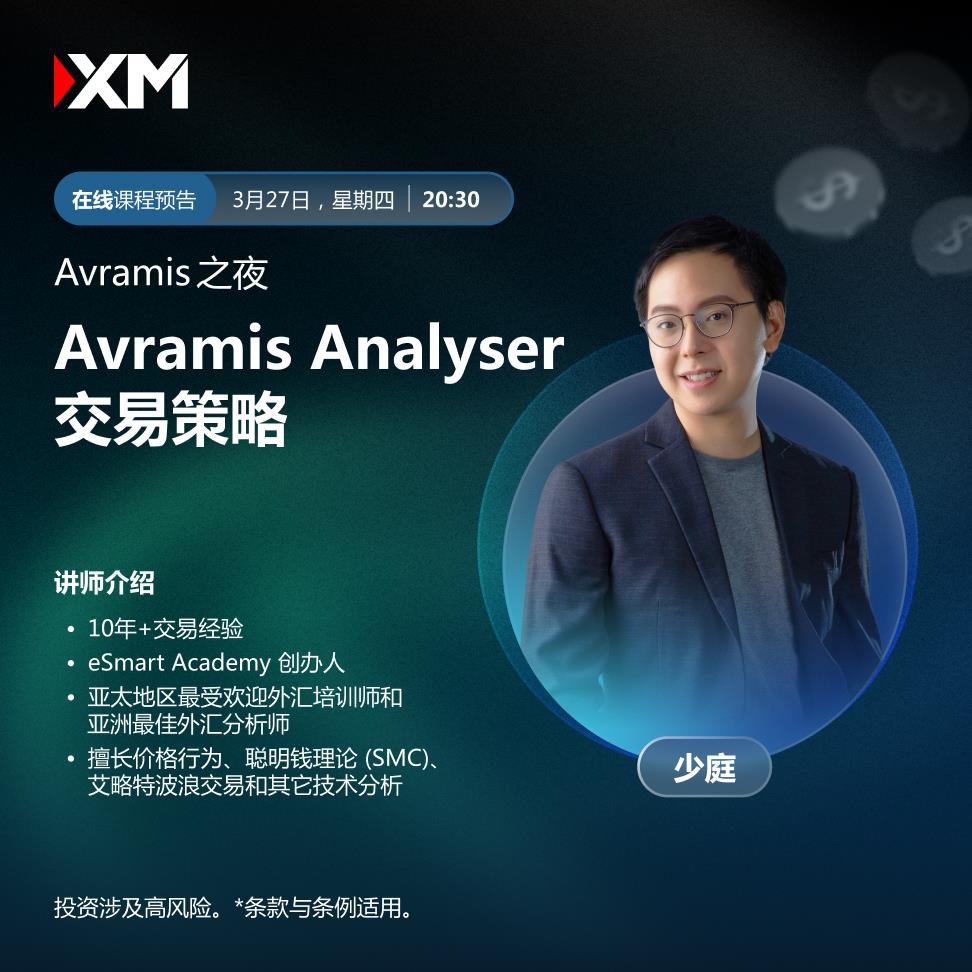 【XM外汇市场评论】：中文在线直播讲座，今日预告(图2)