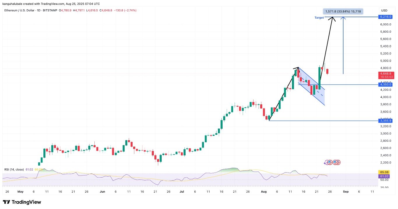【XM Group】--Ethereum Hits New All-Time Highs Above $4.9K: How High Can ETH Go?(图6) 【XM Group】--Ethereum Hits New All-Time Highs Above $4.9K: How High Can ETH Go?(图6)