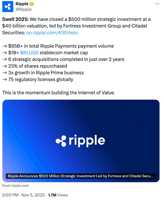 【XM Decision Analysis】--XRP Price Jumps 10% on Trump’s $2000 Tariff ‘Dividend’ Announcement: What Next?(图3)
